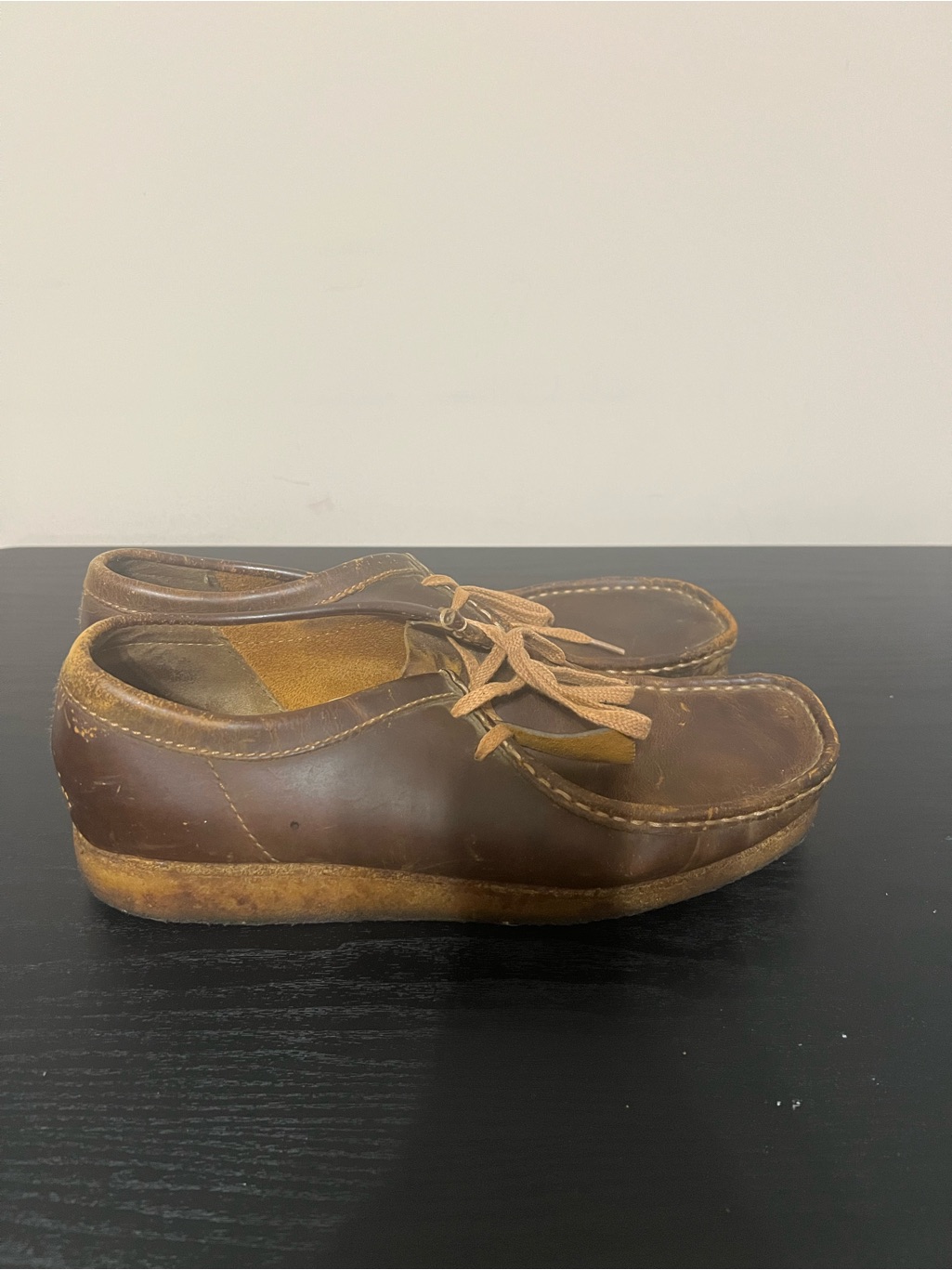 Clarks Originals Wallabee 26103502 Men Sz 11 Brown Leather